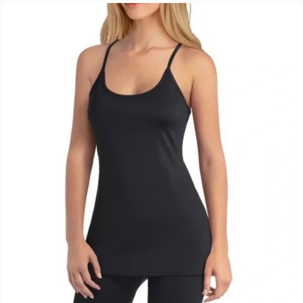 Black tank top